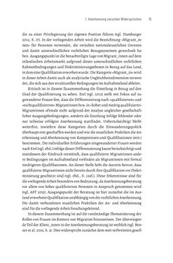 Image of the Page - 15 - in Bildungs- und Berufsberatung in der Migrationsgesellschaft - Pädagogische Perspektiven auf Beratung zur Anerkennung im Ausland erworbener Qualifikationen
