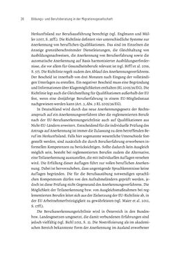 Bild der Seite - 26 - in Bildungs- und Berufsberatung in der Migrationsgesellschaft - Pädagogische Perspektiven auf Beratung zur Anerkennung im Ausland erworbener Qualifikationen
