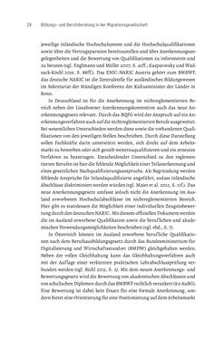 Image of the Page - 28 - in Bildungs- und Berufsberatung in der Migrationsgesellschaft - Pädagogische Perspektiven auf Beratung zur Anerkennung im Ausland erworbener Qualifikationen