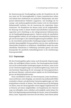 Image of the Page - 41 - in Bildungs- und Berufsberatung in der Migrationsgesellschaft - Pädagogische Perspektiven auf Beratung zur Anerkennung im Ausland erworbener Qualifikationen