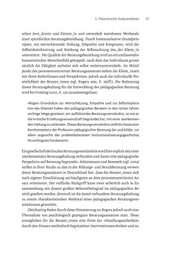 Image of the Page - 51 - in Bildungs- und Berufsberatung in der Migrationsgesellschaft - Pädagogische Perspektiven auf Beratung zur Anerkennung im Ausland erworbener Qualifikationen
