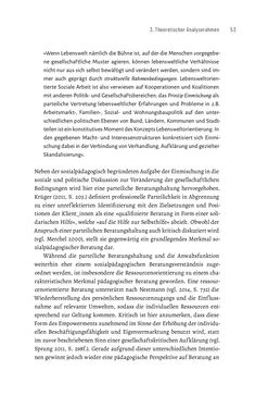 Image of the Page - 53 - in Bildungs- und Berufsberatung in der Migrationsgesellschaft - Pädagogische Perspektiven auf Beratung zur Anerkennung im Ausland erworbener Qualifikationen
