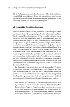 Image of the Page - 96 - in Bildungs- und Berufsberatung in der Migrationsgesellschaft - Pädagogische Perspektiven auf Beratung zur Anerkennung im Ausland erworbener Qualifikationen