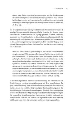 Image of the Page - 147 - in Bildungs- und Berufsberatung in der Migrationsgesellschaft - Pädagogische Perspektiven auf Beratung zur Anerkennung im Ausland erworbener Qualifikationen