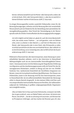 Bild der Seite - 169 - in Bildungs- und Berufsberatung in der Migrationsgesellschaft - Pädagogische Perspektiven auf Beratung zur Anerkennung im Ausland erworbener Qualifikationen