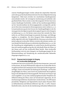 Bild der Seite - 200 - in Bildungs- und Berufsberatung in der Migrationsgesellschaft - Pädagogische Perspektiven auf Beratung zur Anerkennung im Ausland erworbener Qualifikationen