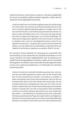 Bild der Seite - 211 - in Bildungs- und Berufsberatung in der Migrationsgesellschaft - Pädagogische Perspektiven auf Beratung zur Anerkennung im Ausland erworbener Qualifikationen