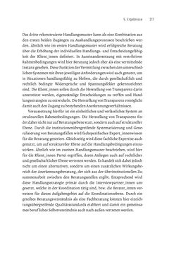 Bild der Seite - 217 - in Bildungs- und Berufsberatung in der Migrationsgesellschaft - Pädagogische Perspektiven auf Beratung zur Anerkennung im Ausland erworbener Qualifikationen