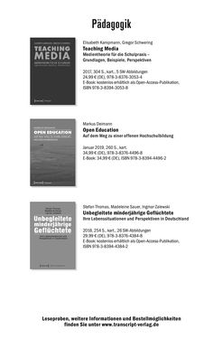 Image of the Page - (000251) - in Bildungs- und Berufsberatung in der Migrationsgesellschaft - Pädagogische Perspektiven auf Beratung zur Anerkennung im Ausland erworbener Qualifikationen