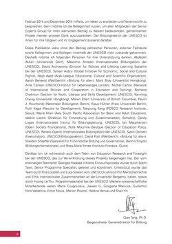 Image of the Page - 6 - in Bildung überdenken - Ein globales Gemeingut?