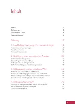 Image of the Page - 7 - in Bildung überdenken - Ein globales Gemeingut?