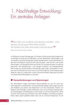 Image of the Page - 20 - in Bildung überdenken - Ein globales Gemeingut?