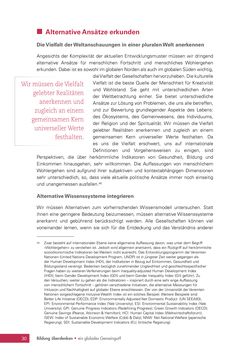 Image of the Page - 30 - in Bildung überdenken - Ein globales Gemeingut?