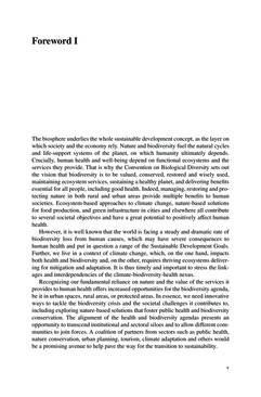 Image of the Page - v - in Biodiversity and Health in the Face of Climate Change