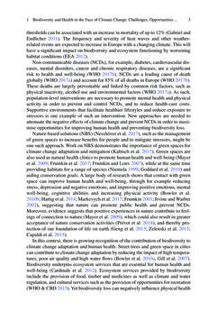 Bild der Seite - 3 - in Biodiversity and Health in the Face of Climate Change