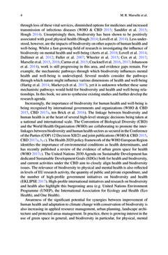 Bild der Seite - 4 - in Biodiversity and Health in the Face of Climate Change