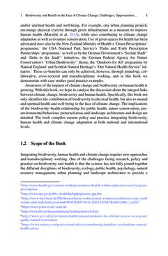 Bild der Seite - 5 - in Biodiversity and Health in the Face of Climate Change
