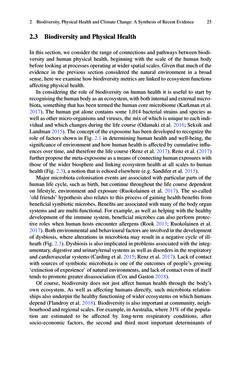 Image of the Page - 25 - in Biodiversity and Health in the Face of Climate Change