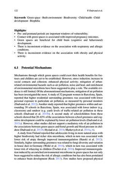 Bild der Seite - 122 - in Biodiversity and Health in the Face of Climate Change