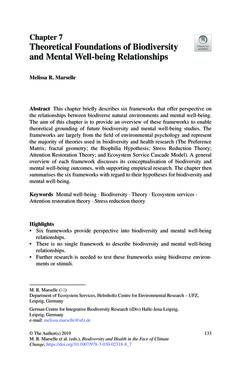 Image of the Page - 133 - in Biodiversity and Health in the Face of Climate Change