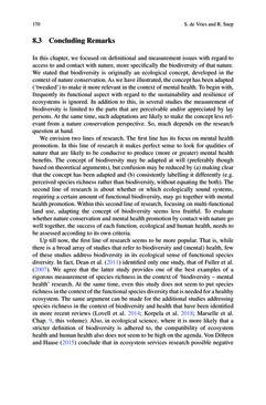Bild der Seite - 170 - in Biodiversity and Health in the Face of Climate Change