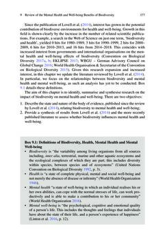 Bild der Seite - 177 - in Biodiversity and Health in the Face of Climate Change