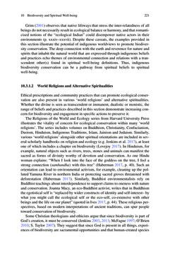 Image of the Page - 221 - in Biodiversity and Health in the Face of Climate Change