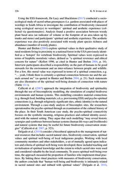 Bild der Seite - 226 - in Biodiversity and Health in the Face of Climate Change