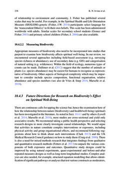 Bild der Seite - 238 - in Biodiversity and Health in the Face of Climate Change