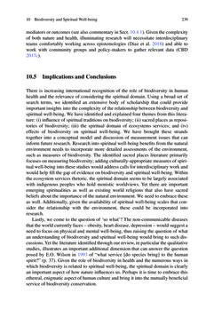 Bild der Seite - 239 - in Biodiversity and Health in the Face of Climate Change