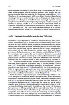 Bild der Seite - 258 - in Biodiversity and Health in the Face of Climate Change