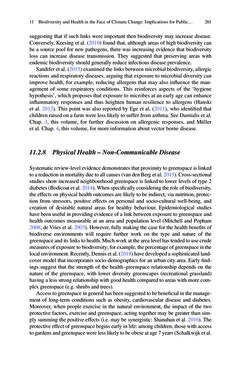 Bild der Seite - 261 - in Biodiversity and Health in the Face of Climate Change