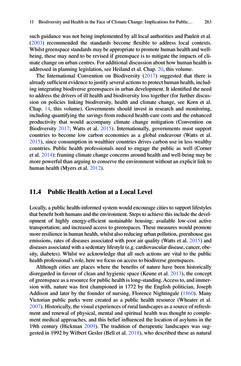 Bild der Seite - 263 - in Biodiversity and Health in the Face of Climate Change