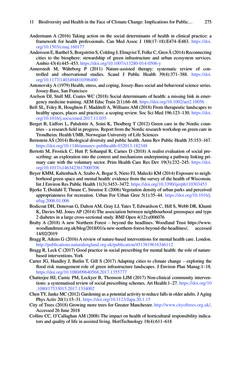 Image of the Page - 275 - in Biodiversity and Health in the Face of Climate Change