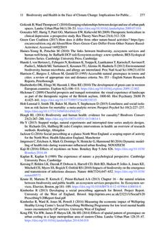 Image of the Page - 277 - in Biodiversity and Health in the Face of Climate Change