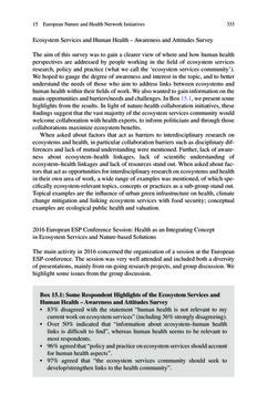 Image of the Page - 333 - in Biodiversity and Health in the Face of Climate Change