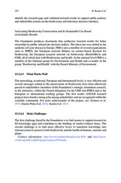 Image of the Page - 354 - in Biodiversity and Health in the Face of Climate Change