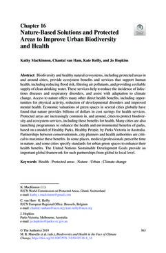 Image of the Page - 363 - in Biodiversity and Health in the Face of Climate Change