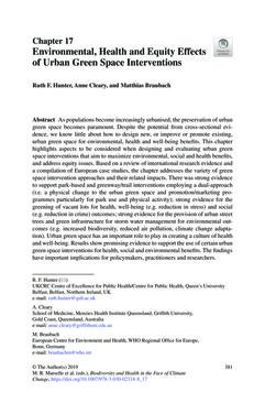 Image of the Page - 381 - in Biodiversity and Health in the Face of Climate Change