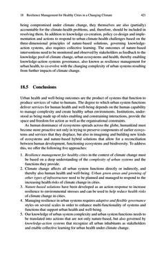 Image of the Page - 421 - in Biodiversity and Health in the Face of Climate Change