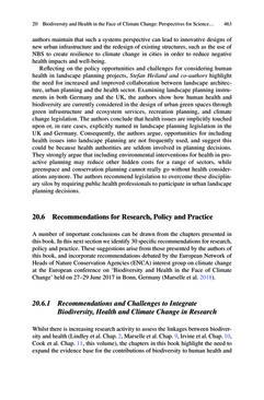 Image of the Page - 463 - in Biodiversity and Health in the Face of Climate Change