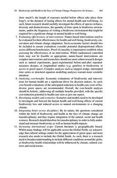 Image of the Page - 465 - in Biodiversity and Health in the Face of Climate Change