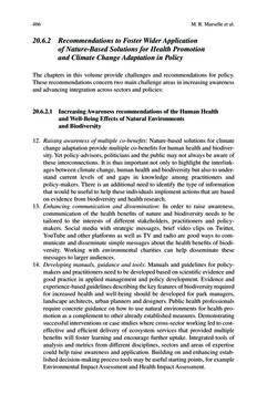 Image of the Page - 466 - in Biodiversity and Health in the Face of Climate Change