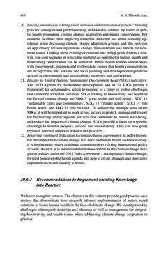 Image of the Page - 468 - in Biodiversity and Health in the Face of Climate Change