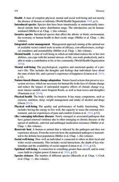 Image of the Page - 474 - in Biodiversity and Health in the Face of Climate Change