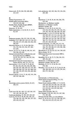 Image of the Page - 479 - in Biodiversity and Health in the Face of Climate Change