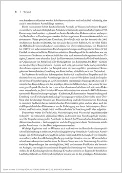 Image of the Page - 8 - in Biografien bedeutender österreichischer Wissenschafterinnen - »Die Neugier treibt mich, Fragen zu stellen«