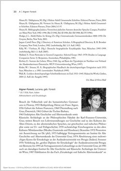 Image of the Page - 20 - in Biografien bedeutender österreichischer Wissenschafterinnen - »Die Neugier treibt mich, Fragen zu stellen«