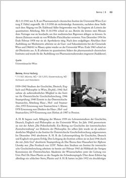Image of the Page - 69 - in Biografien bedeutender österreichischer Wissenschafterinnen - »Die Neugier treibt mich, Fragen zu stellen«