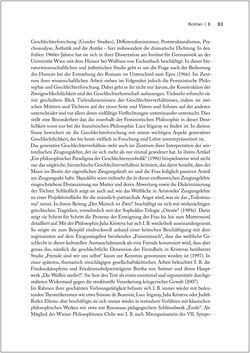 Image of the Page - 83 - in Biografien bedeutender österreichischer Wissenschafterinnen - »Die Neugier treibt mich, Fragen zu stellen«